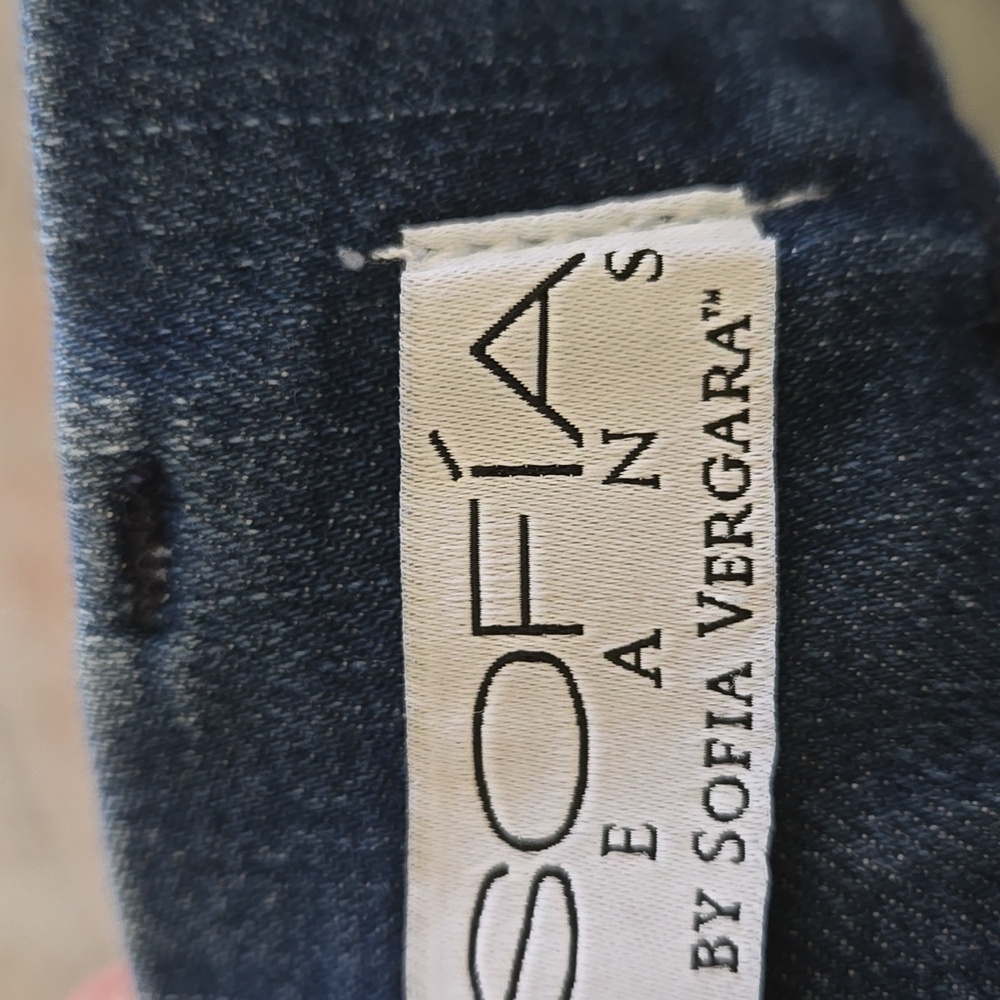 Sofia Jeans By Sofia Vergara Stylish Indigo Lift & Sculpt Skinny Jeans Sz 14 EUC - Picture 4 of 10